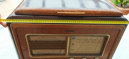 Radio giradischi epoca a - radio, d'epoca