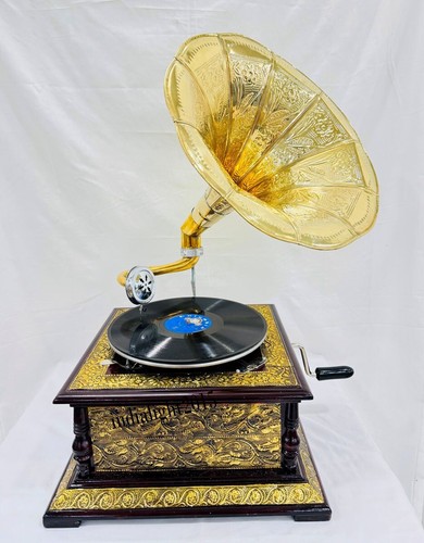Vintage hmv gramophone - vintage,